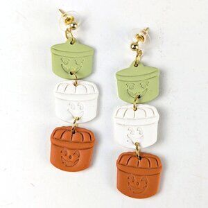McDonald's Halloween Happy Meal Clay Earrings